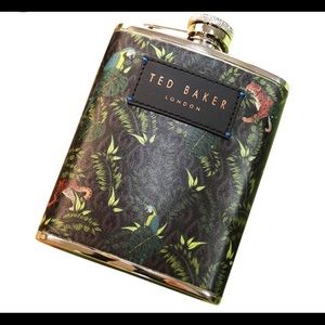 NEW Ted Baker London jungle print hip flask